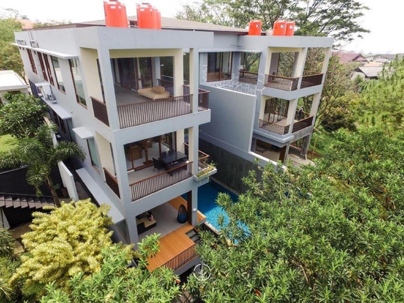 Asmaya Hill View Villa 7 Bedrooms With A Private Swimming Pool Бандунг Экстерьер фото